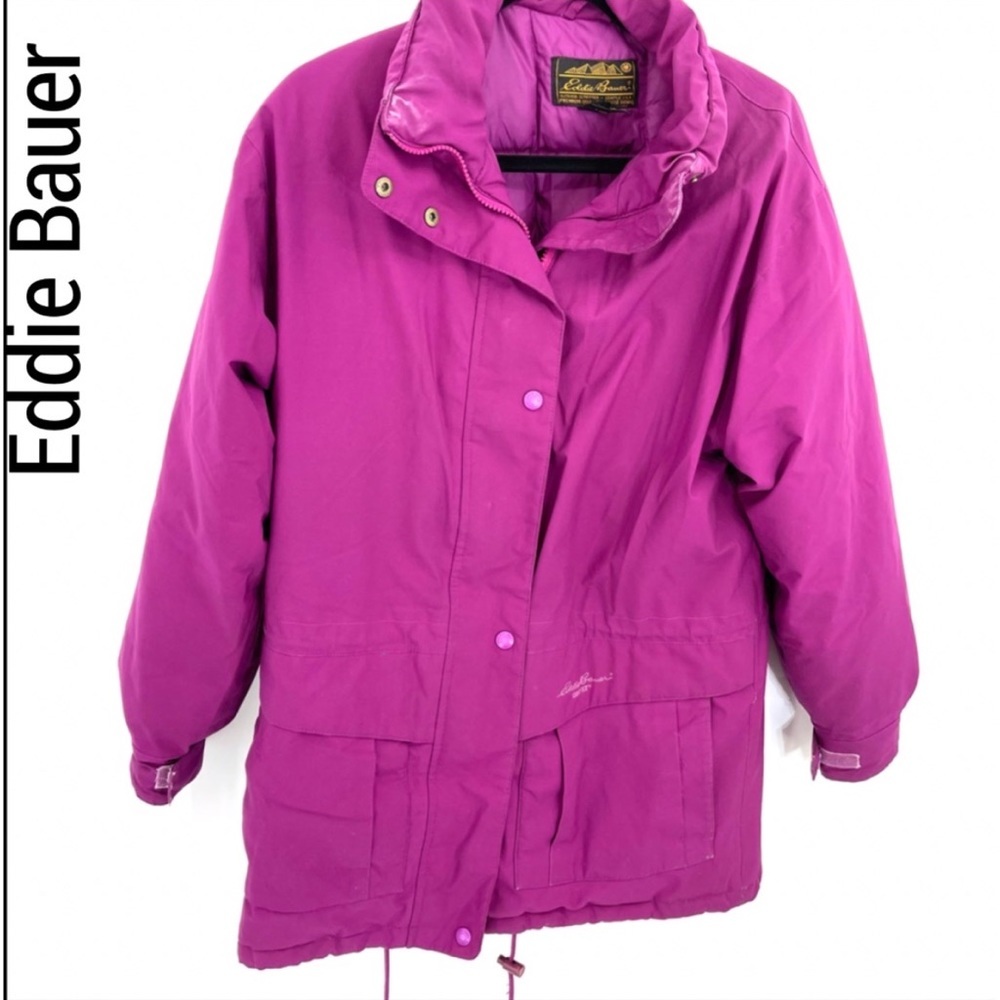 Eddie Bauer Ridge line Plum Gore-tex Winter coat